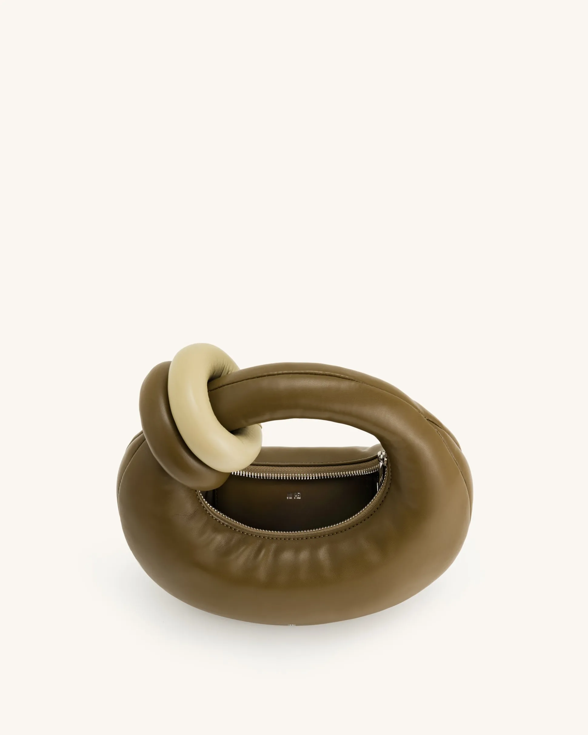 Abacus Top Handle Bag - Dark Olive