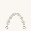 Anna Faux Pearl Chain - Silver