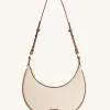 Carly Medium Shoulder Bag - Brown Canvas