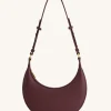 Carly Medium Shoulder Bag - Deep Claret