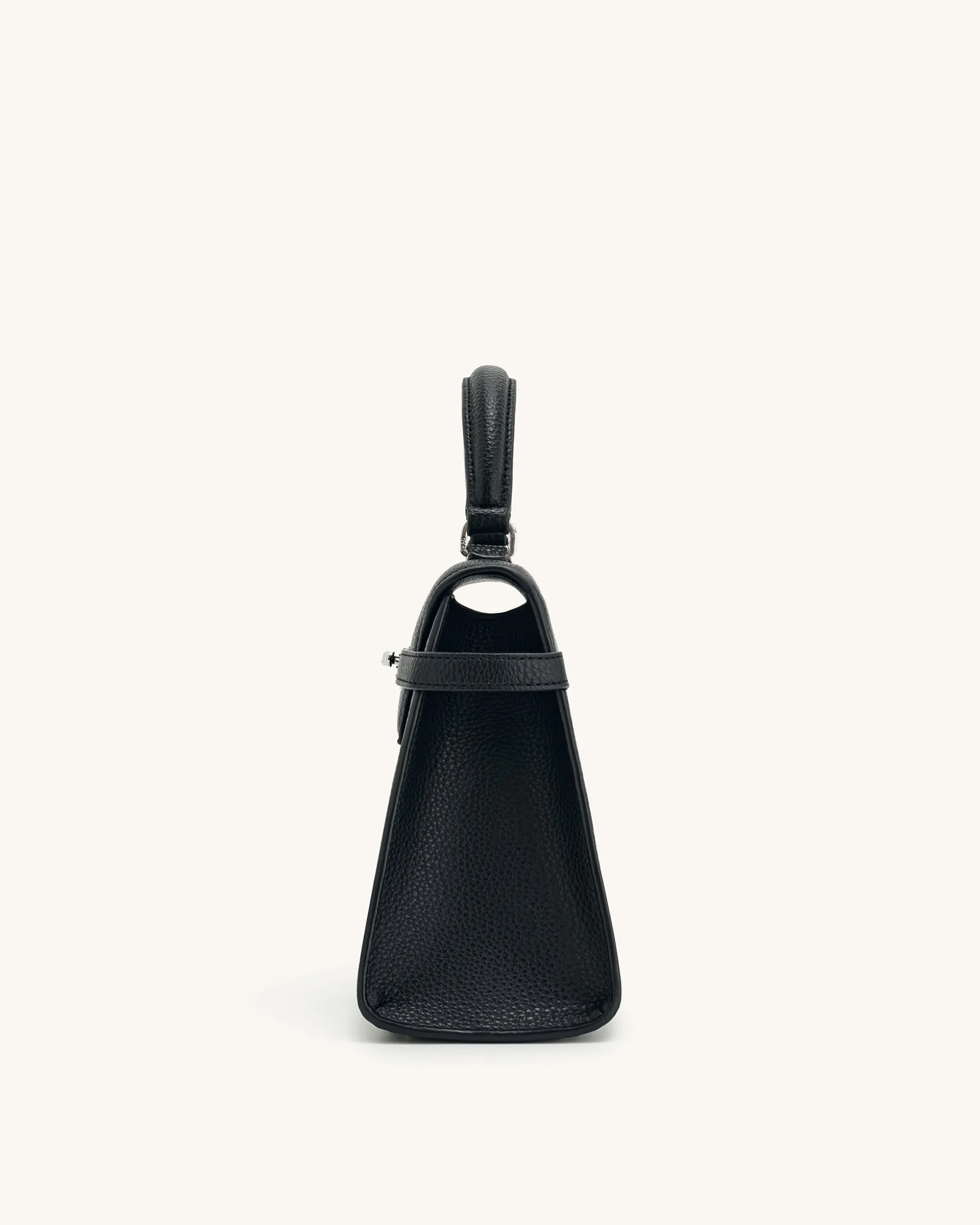 Elise Large Top Handle Bag - Black