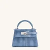 Elise Top Handle Bag - Blue