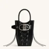 FEI Crushed Straps Phone Bag - Black