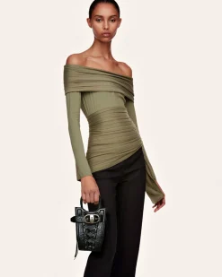 FEI Crushed Straps Phone Bag - Black