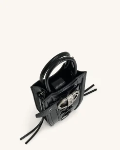 FEI Crushed Straps Phone Bag - Black