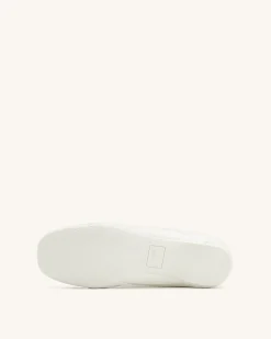 Ferne Streamlined Lustrous Sneakers - White