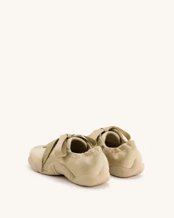 Flavia Ballerina Sneakers - Brown