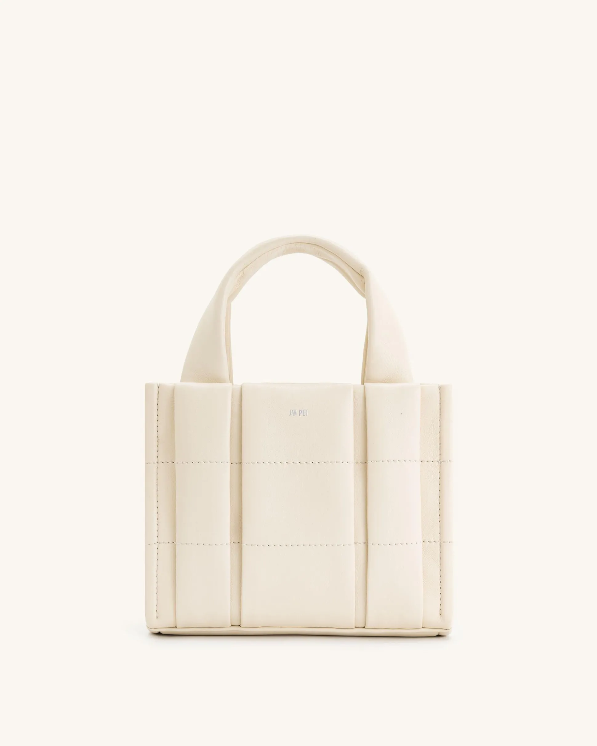 Freya Mini Tote Bag - White