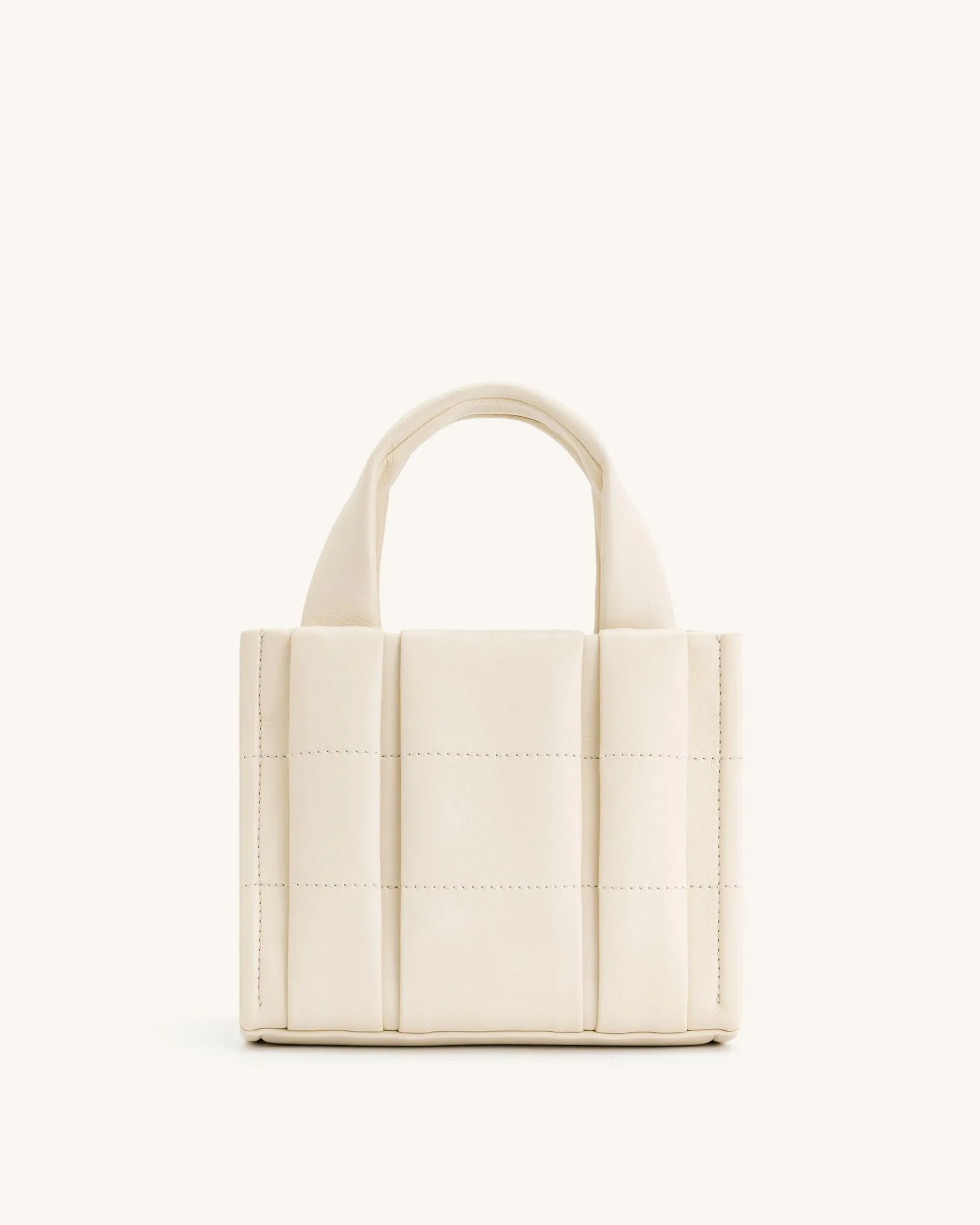 Freya Mini Tote Bag - White