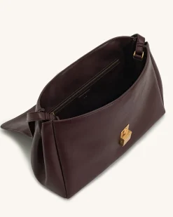 Hilary Shoulder Bag - Deep Burgundy