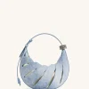 Jana Hollow Out Shoulder Bag - Blue