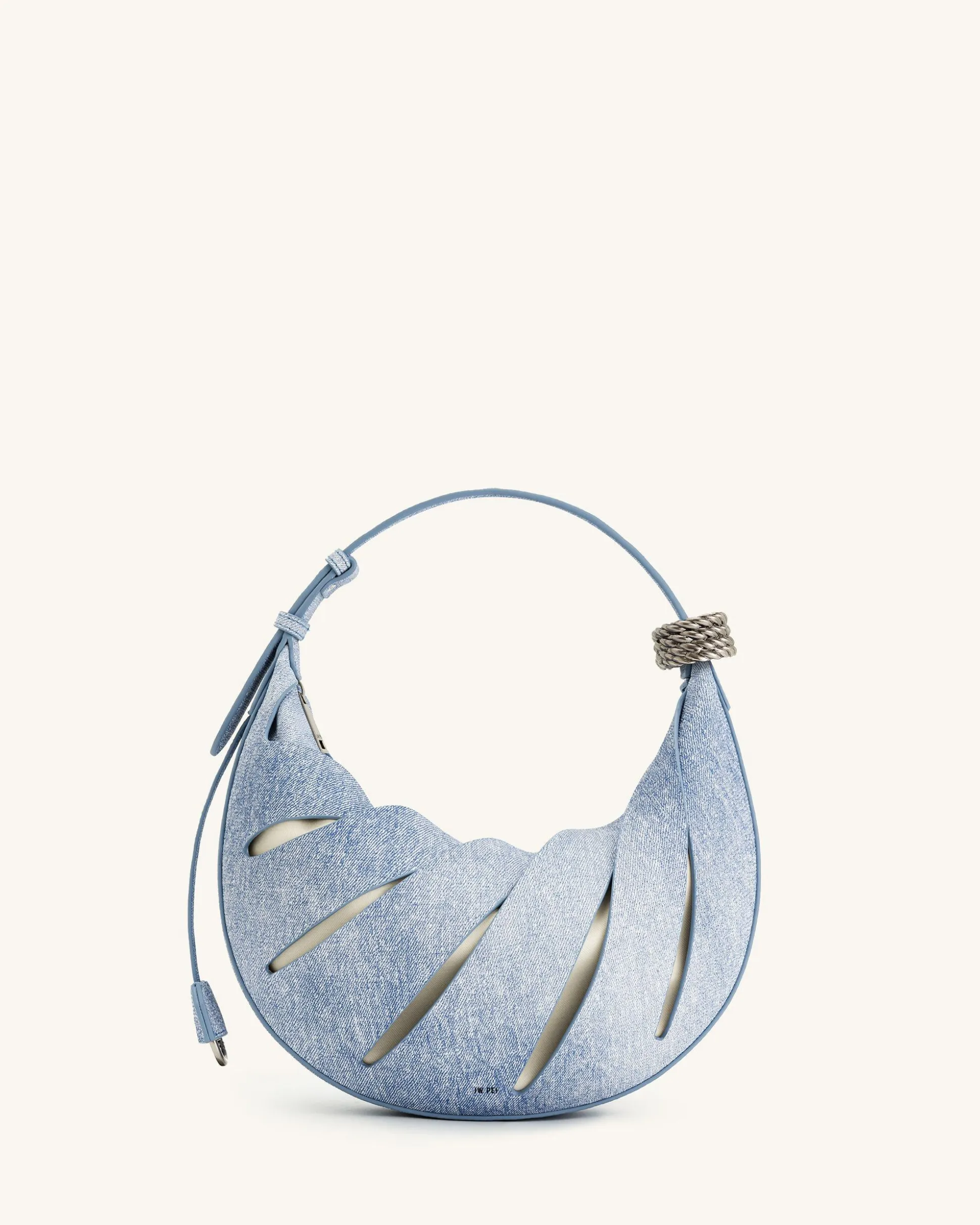 Jana Hollow Out Shoulder Bag - Blue