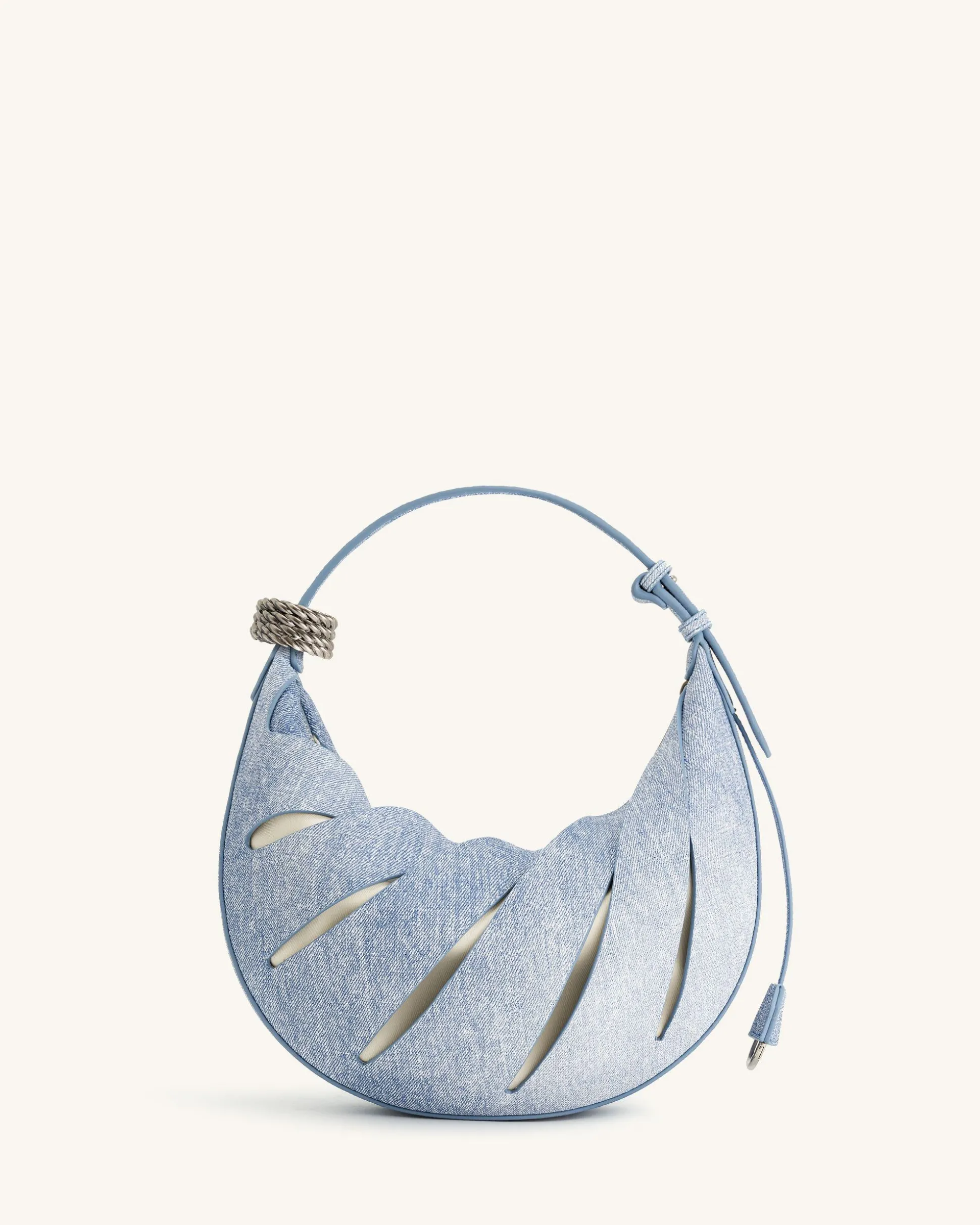 Jana Hollow Out Shoulder Bag - Blue