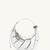 Jana Hollow Out Shoulder Bag - Silver
