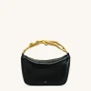 Jenny Human-shaped Handle Handbag - Black