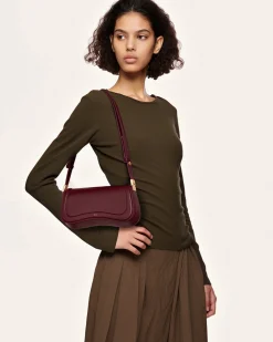 Joy Shoulder Bag - Deep Claret