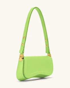 Joy Shoulder Bag - Lime Green