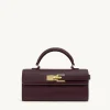 Keyla Top Handle Bag - Deep Burgundy