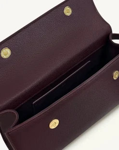Keyla Top Handle Bag - Deep Burgundy