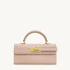 Keyla Weave Texture Top Handle Bag - Pink