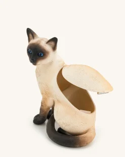 Kiara Cat Clutch - Beige