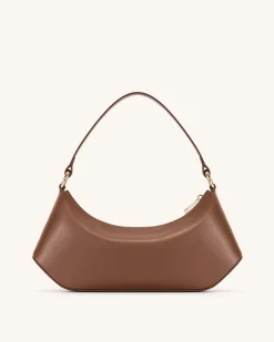 Lily Shoulder Bag - Brown