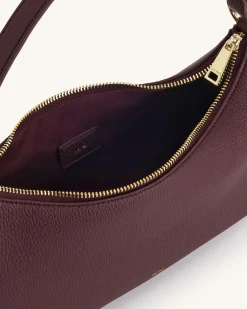 Lily Shoulder Bag - Deep Claret