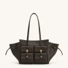 Linda Tote Bag - Dark Brown