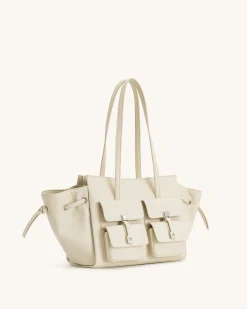 Linda Tote Bag - White