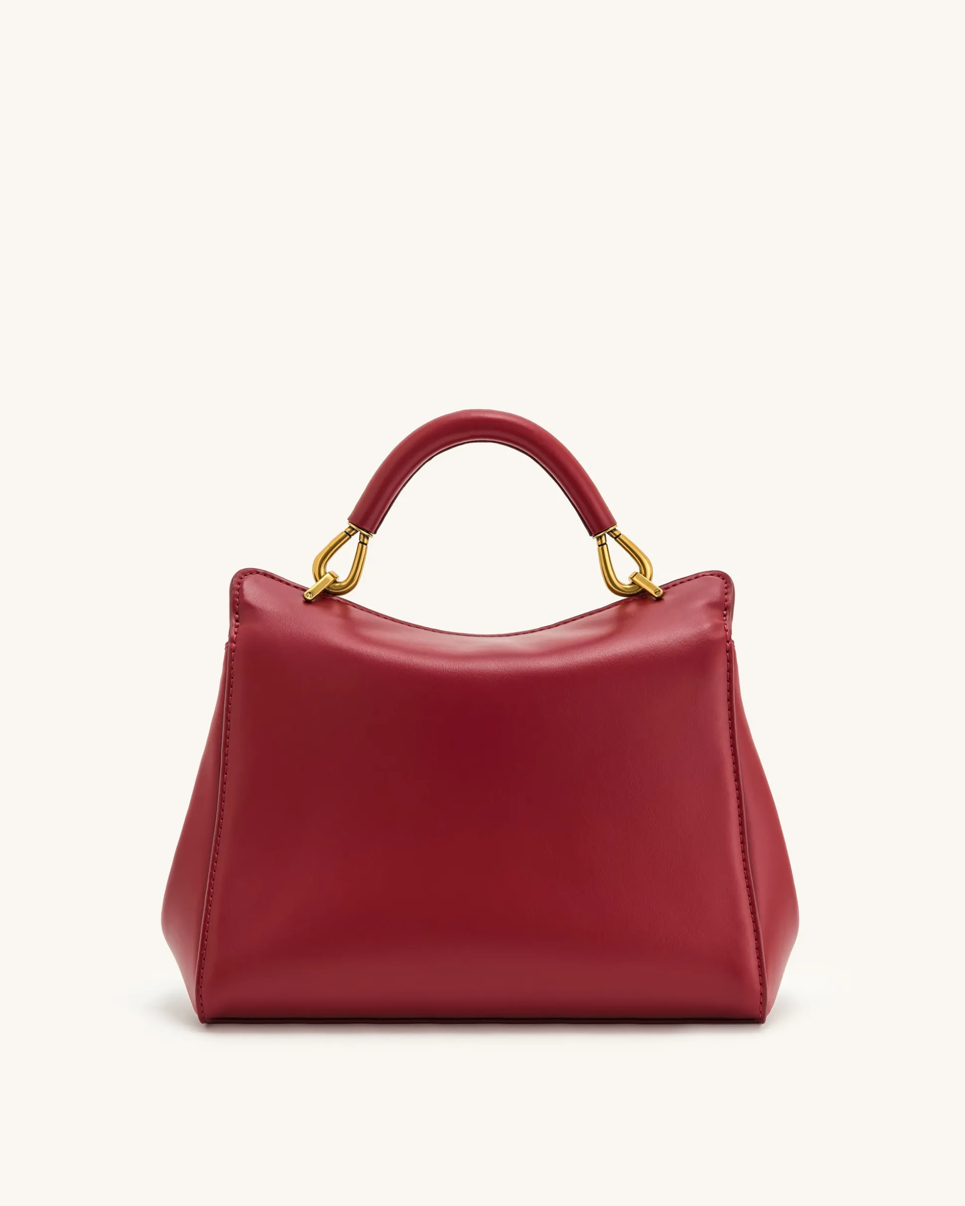 Lucia Classic Top Handbag - Claret
