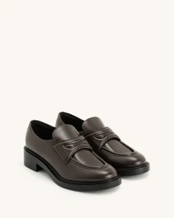 Micah Chunky Loafer - Brown