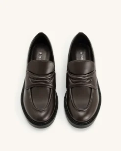 Micah Chunky Loafer - Brown