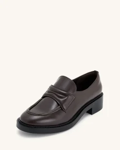 Micah Chunky Loafer - Brown