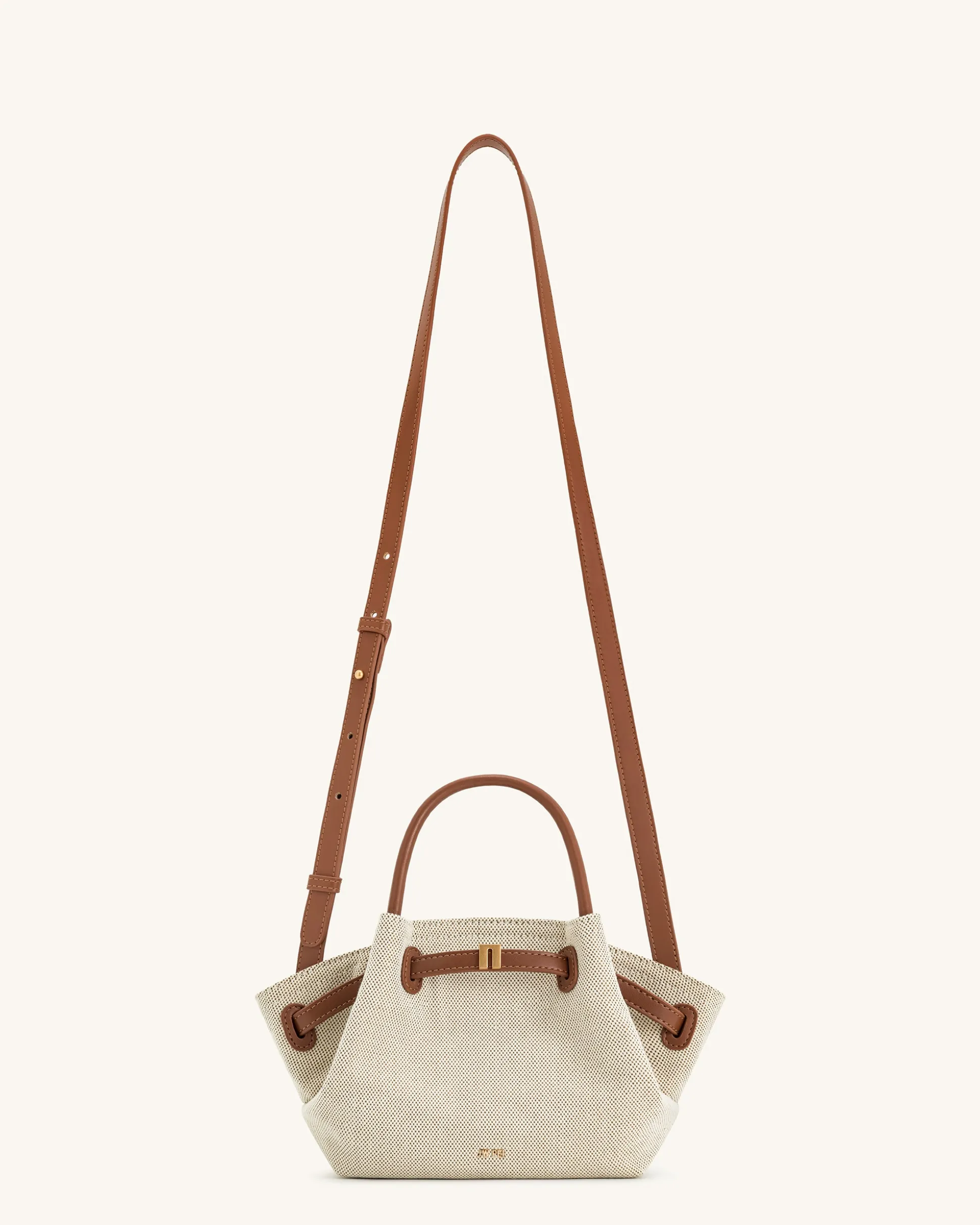 Mini Tote Bag Green Faux Suede Women bag - JW PEI Hana