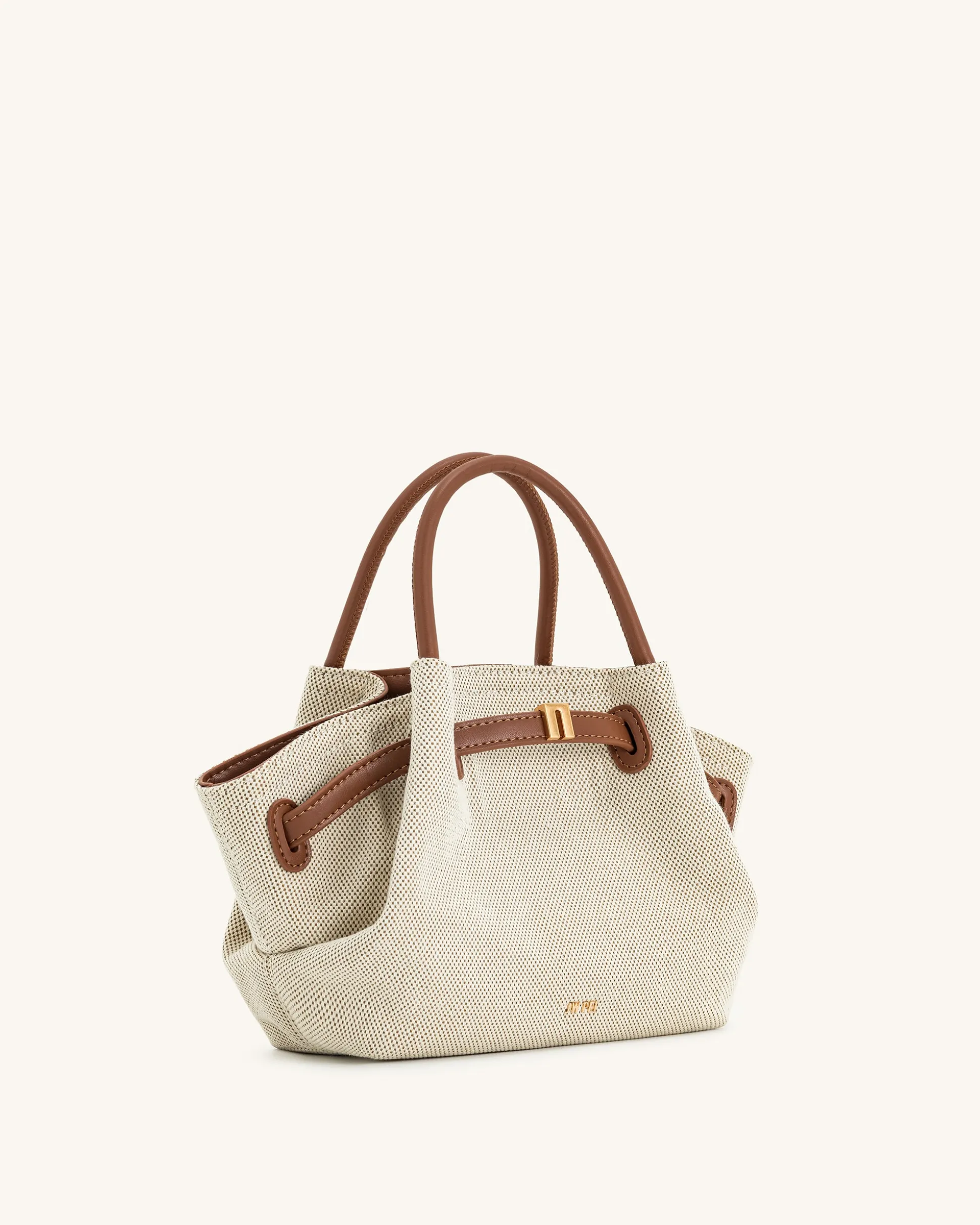 Mini Tote Bag Green Faux Suede Women bag - JW PEI Hana
