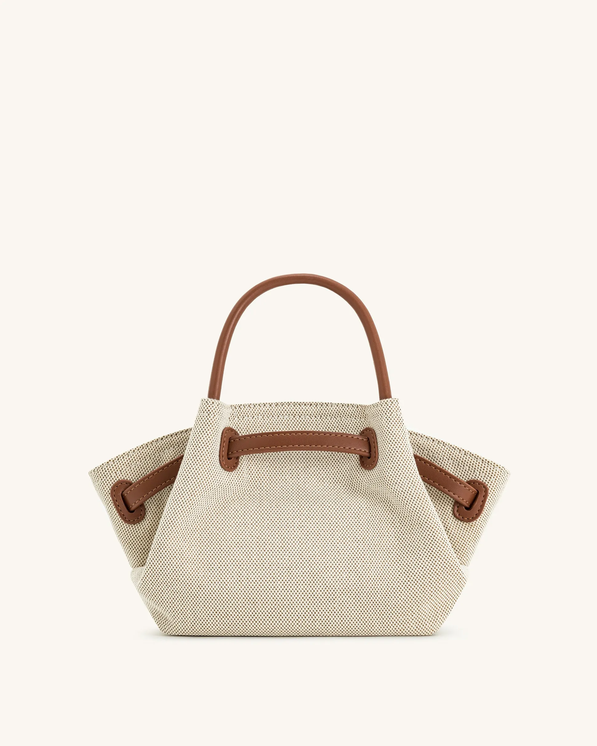 Mini Tote Bag Green Faux Suede Women bag - JW PEI Hana