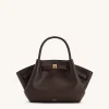 Mini Tote Bag Green Faux Suede Women bag - JW PEI Hana