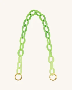 Mya Gradient Acrylic Chain Strap - Green