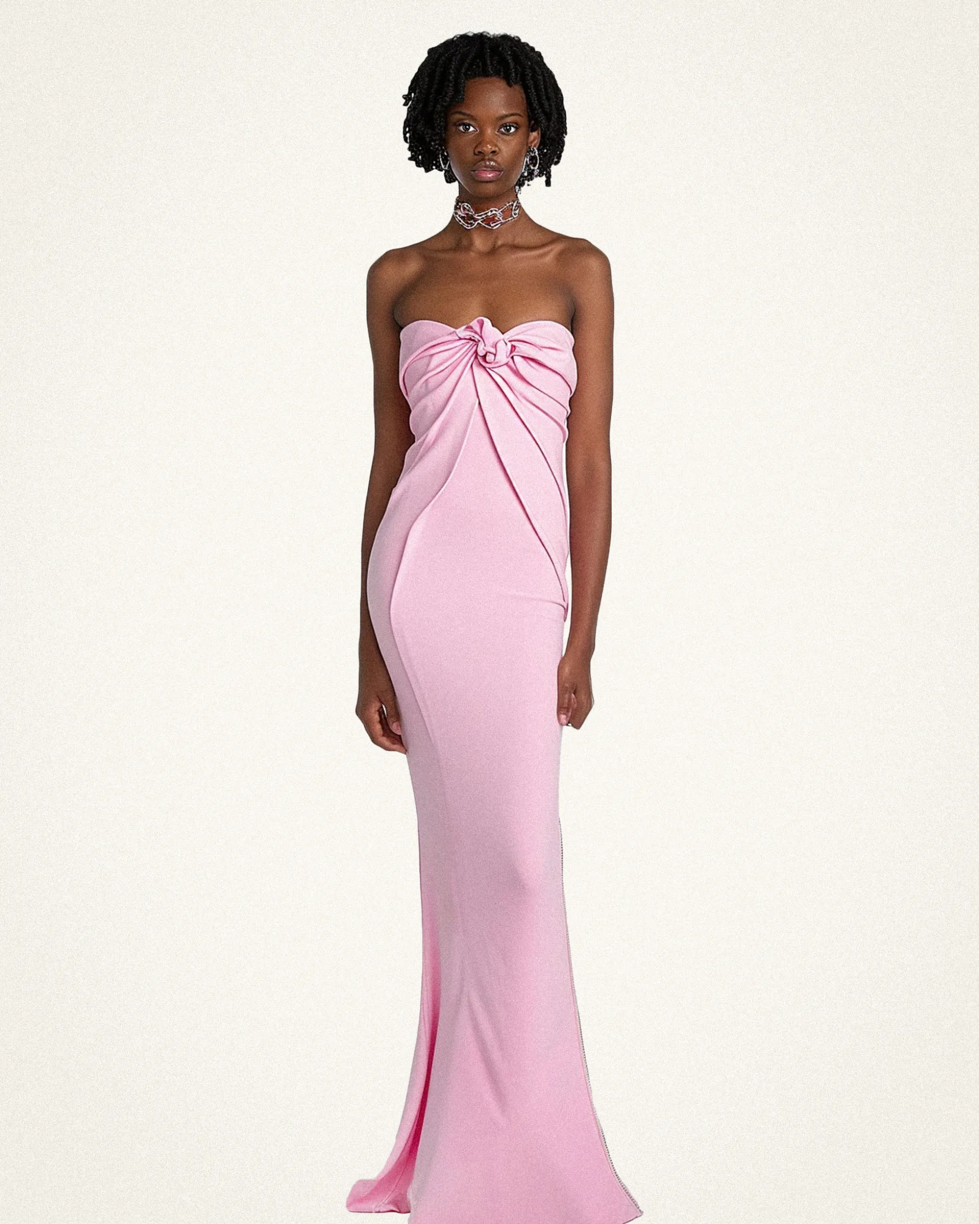Olivia Pink Maxi Tube Dress - Pink