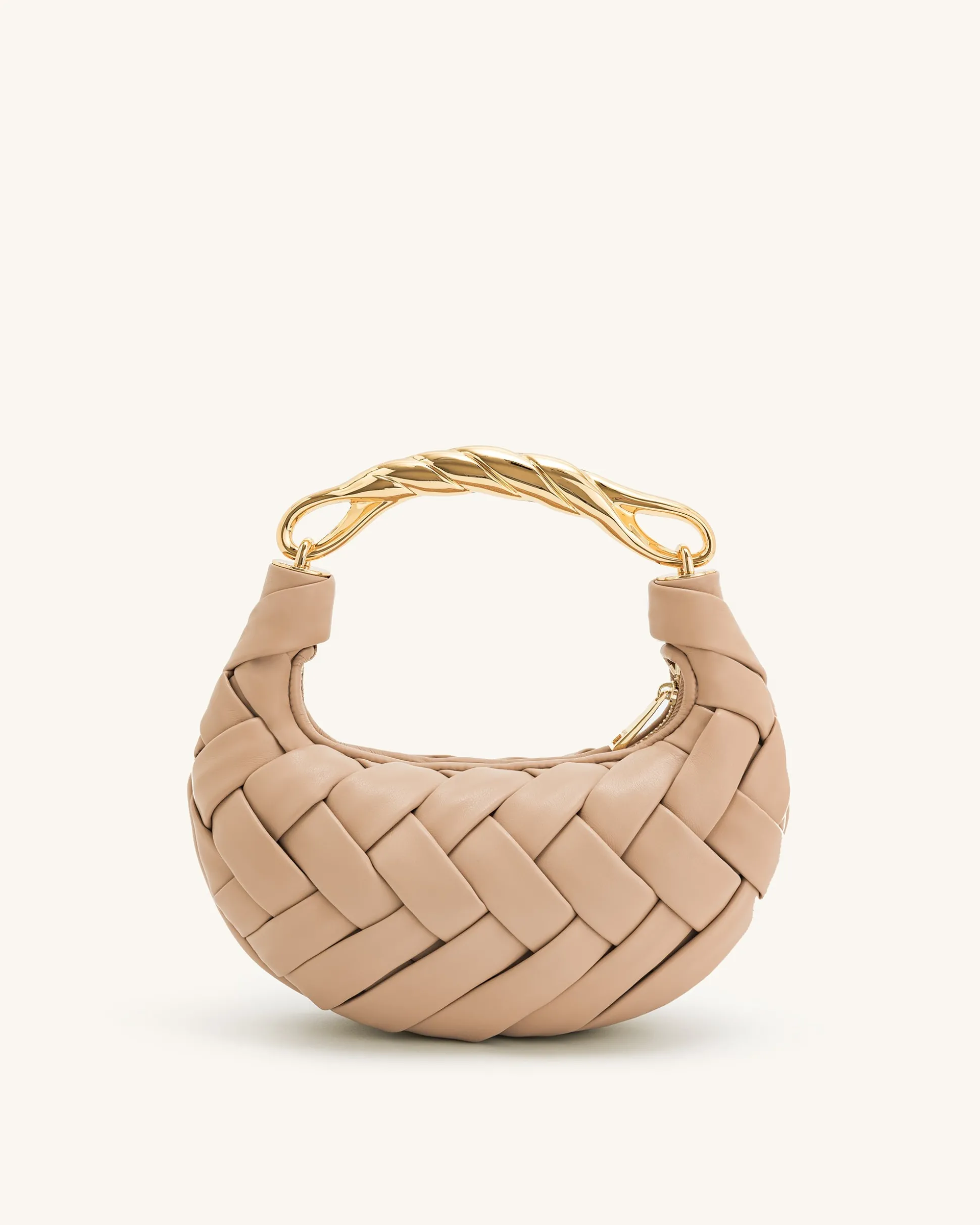 Orla Weave Handbag - White | JW PEI