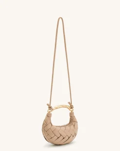Orla Weave Handbag - White | JW PEI