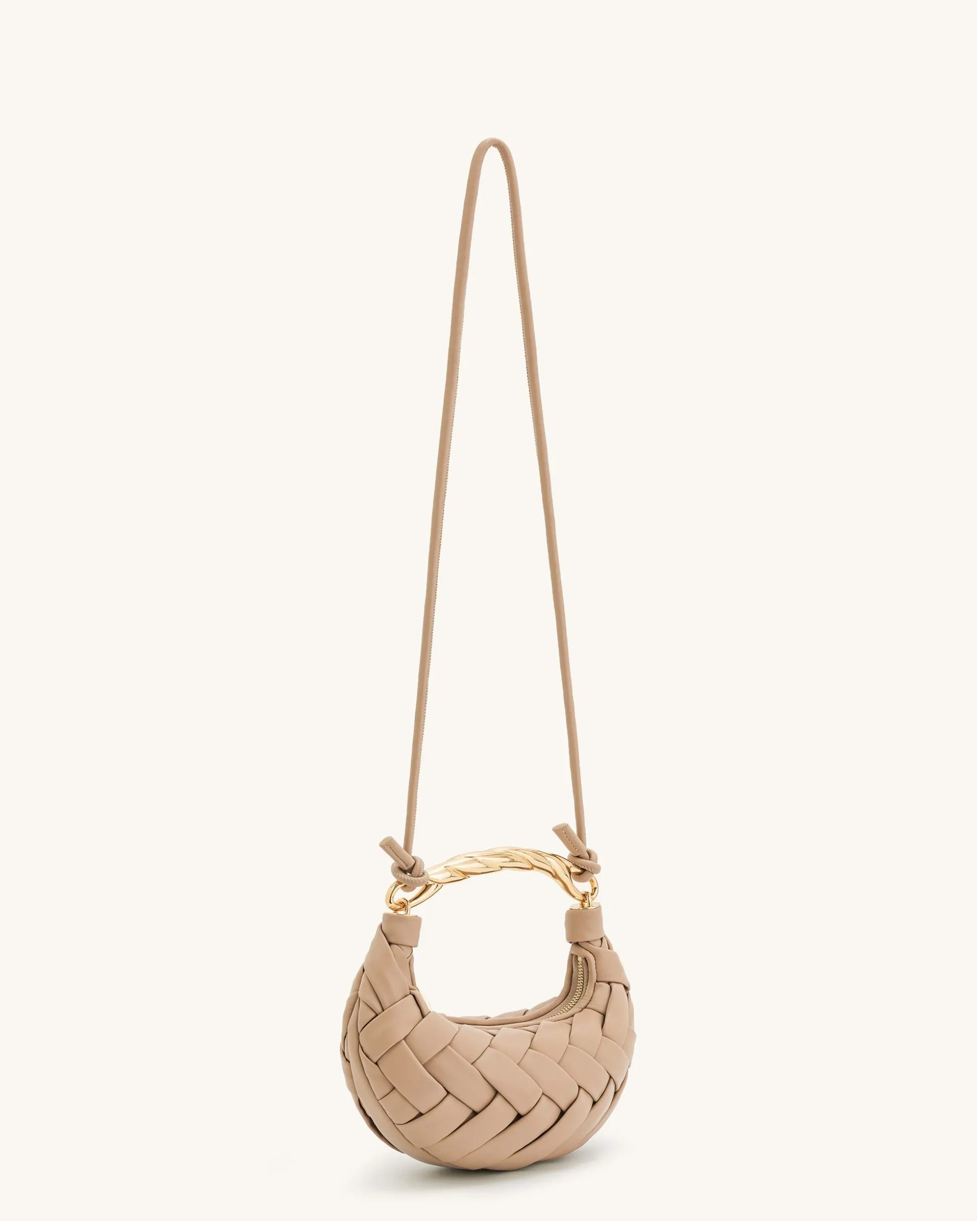 Orla Weave Handbag - White | JW PEI
