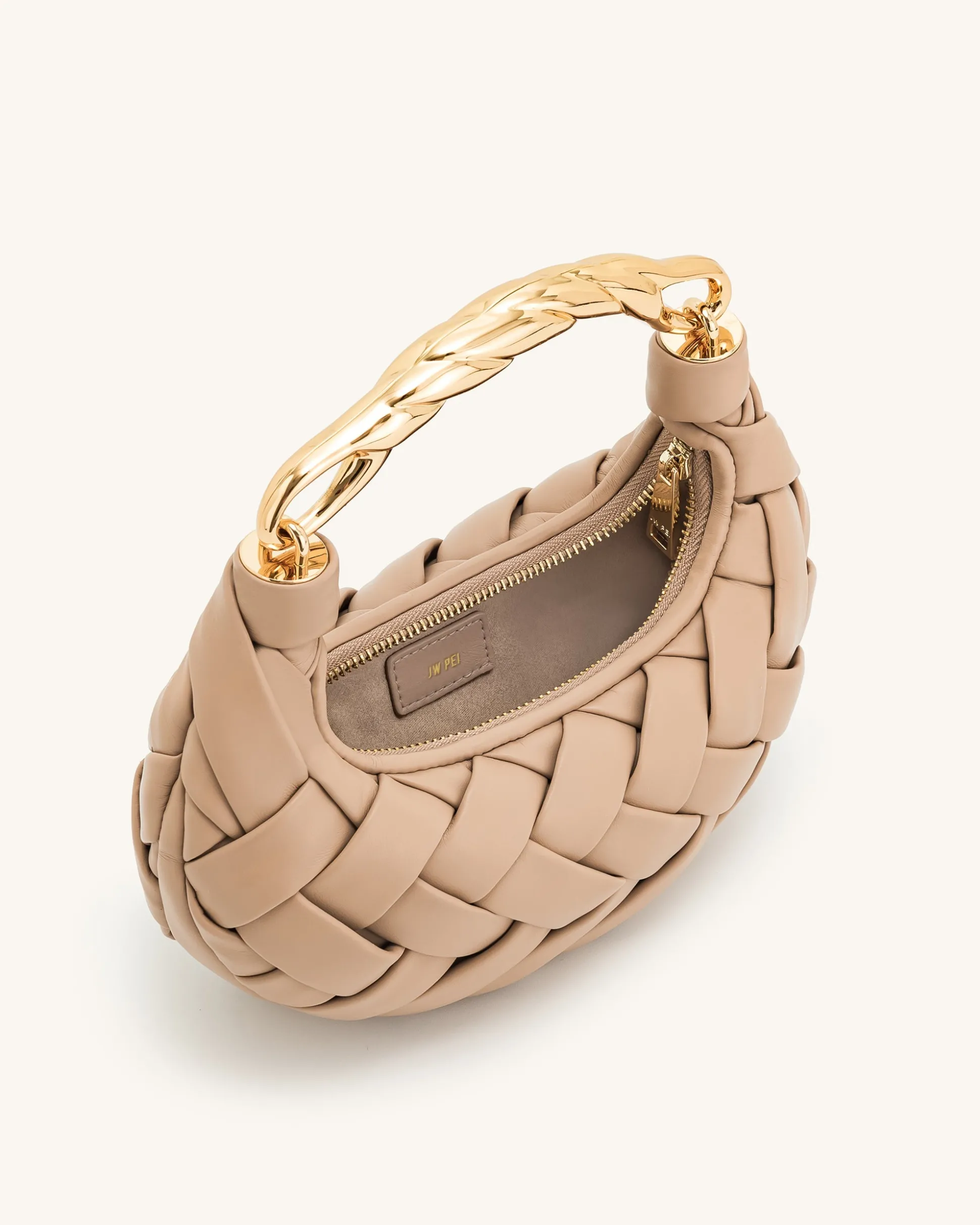 Orla Weave Handbag - White | JW PEI