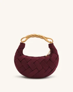 Orla Weave Handbag - White | JW PEI