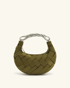 Orla Weave Handbag - White | JW PEI