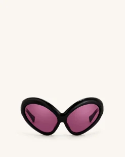Quorra Cateye Sunglasses - Black