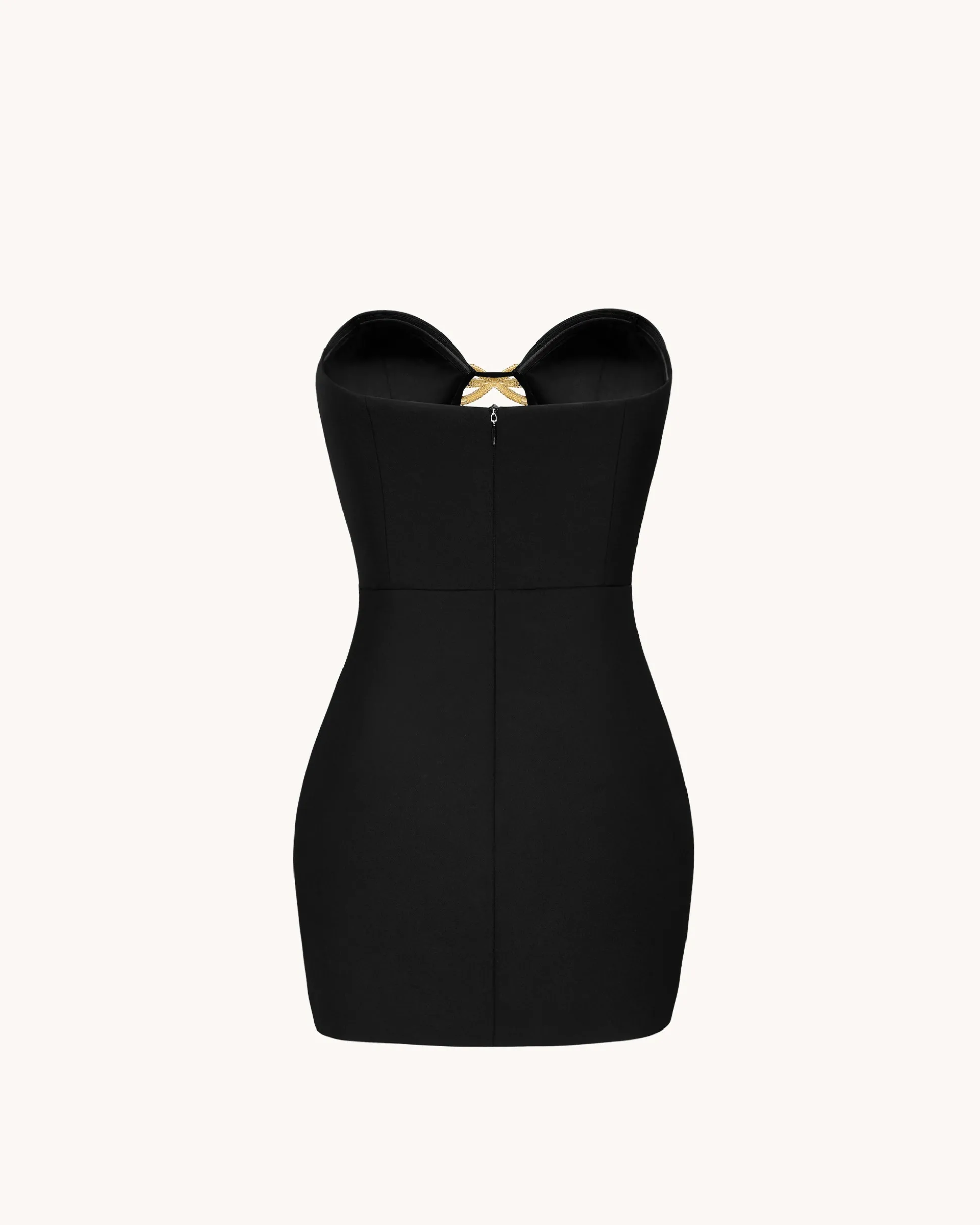 Samantha Cutout Mini Dress - Black