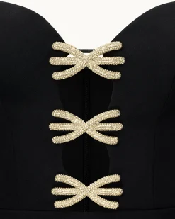 Samantha Cutout Mini Dress - Black