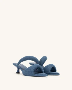 Sara Mule Denim - Blue
