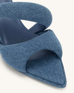 Sara Mule Denim - Blue